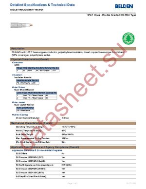 9141 3681000 datasheet  